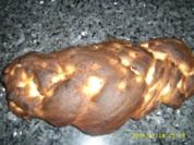Süßer Hefezopf mit Rosinen - Rezept