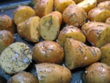 Kartoffeln vom Blech ... - Rezept
