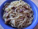 Pfifferling in Sahne mit Spaghetti - Rezept
