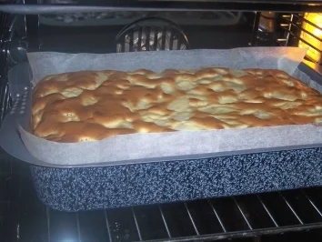 Apfelkuchen vom Blech - Rezept