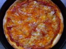 Pizza Gorgonzola - Rezept