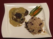 Island Steak Trinidad auf Creole Rice - Rezept