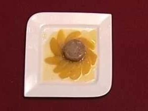 Parfait von französischen Pralinés an Gewürz-Orangen (Nicole da Silva) - Rezept