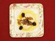 Weißes Kaffeemousse mit Orangenkompott (Tom Astor) - Rezept