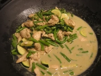 Rezept: Grünes Pfeffer-Curry Grünes Pfeffer-Curry - Rezept