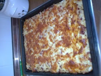 Zwiebelkuchen mit Wein - Rezept