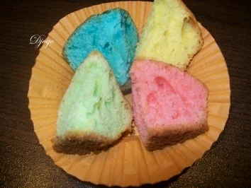 Rezept: Bunter Fantakuchen für den Kindergeburtstag (Blechkuchen/Muffins) Bunter Fantakuchen für den Kindergeburtstag (Blechkuchen/Muffins) - Rezept