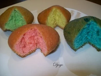 Rezept: Bunter Fantakuchen für den Kindergeburtstag (Blechkuchen/Muffins) Bild Nr. 5 Bunter Fantakuchen für den Kindergeburtstag (Blechkuchen/Muffins) - Rezept - Bild Nr. 5