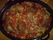 Katalanische Hähnchenpfanne - Rezept