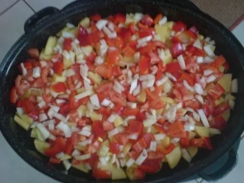 Katalanische Hähnchenpfanne - Rezept