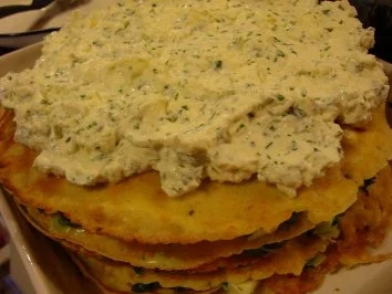 Haferpfannkuchen mit Spinatfüllung - Rezept - Bild Nr. 3