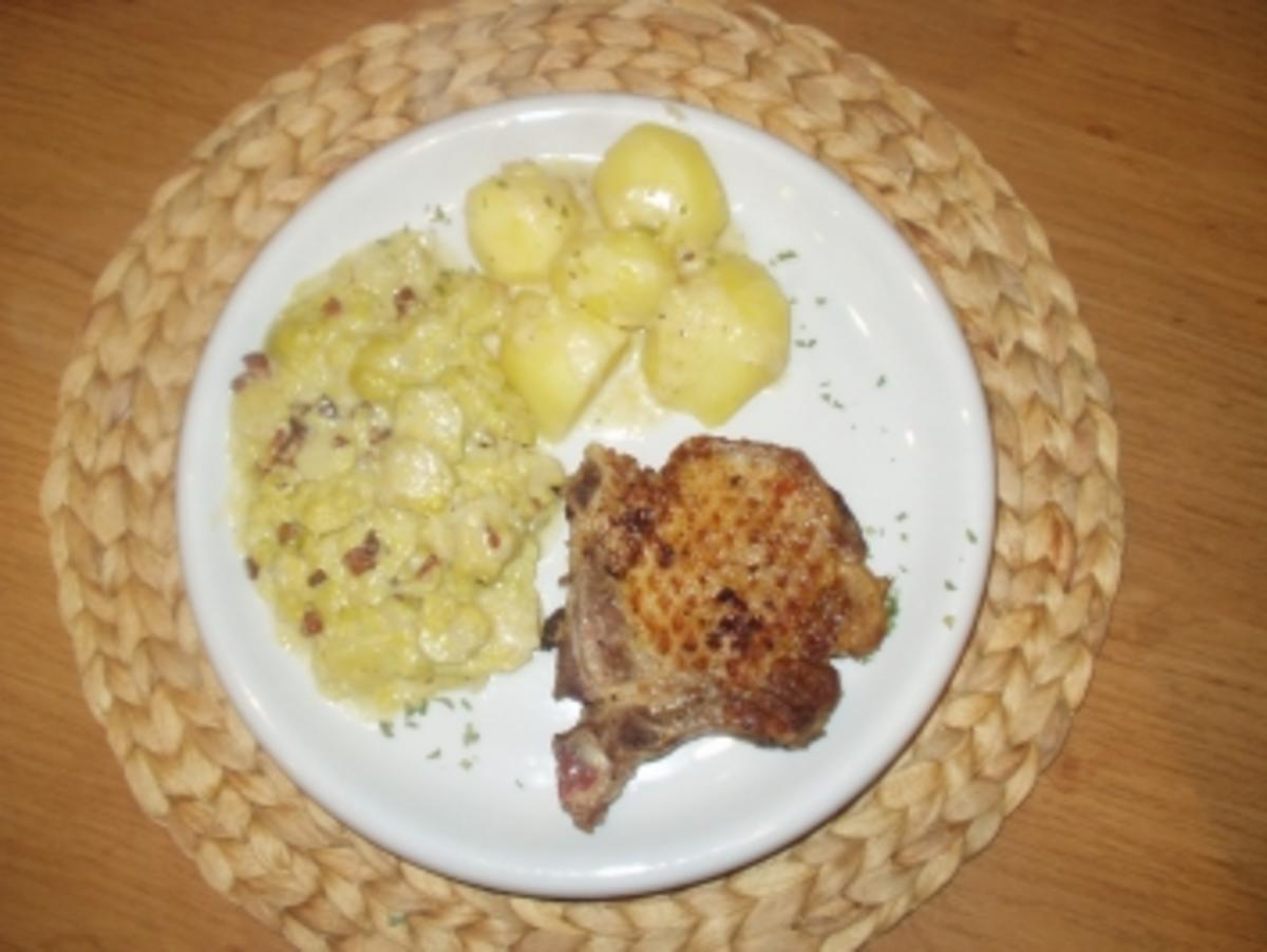 Rosenkohlstreifen in Speck-Sahnesoße - Rezept - Bild Nr. 8