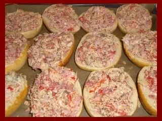 Pizzabrötchen - Rezept