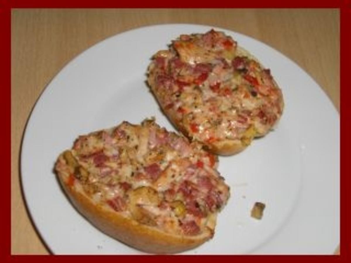 Pizzabrötchen Thunfisch - Rezept mit Bild - kochbar.de