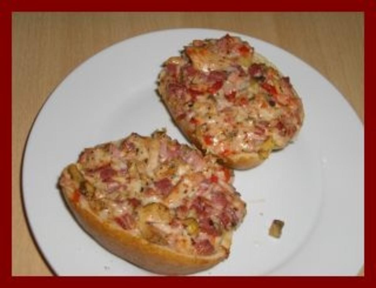 Bilder für Pizzabrötchen - Rezept