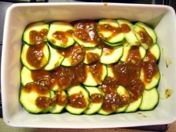 Leichtes Gemüse überbacken - Rezept