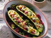 Gefüllte Zucchini - Rezept