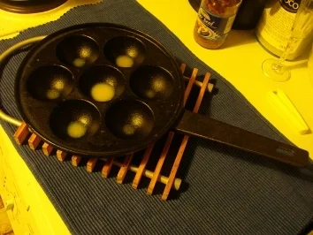 Förtchen auf Quittenschaum und geeistem Hagebuttenmus - Rezept