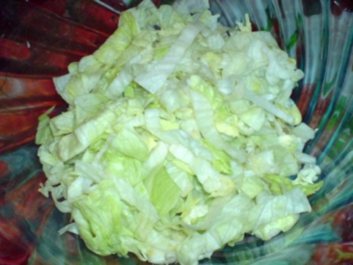Chinakohl-Orangen-Kiwi-Salat - Rezept