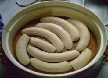 Eiskaffee-Bananen-Torte - Rezept