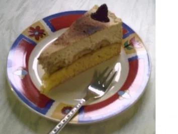 Eiskaffee-Bananen-Torte - Rezept