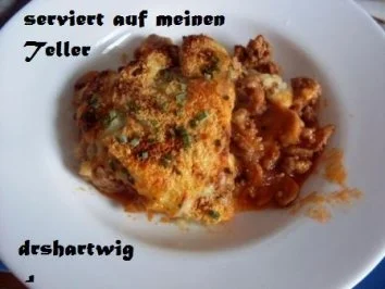 Auflauf deftig~Pikanter Hack-Püree-Auflauf - Rezept - Bild Nr. 8