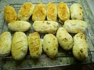 Pikante Baguette Brötchen - Rezept