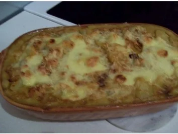 Gratiniertes Curry-Hähnchen - Rezept