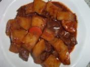 Bauernschöpsernes - Rezept