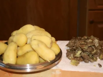 Kartoffelsalat mit Rindfleisch - Rezept