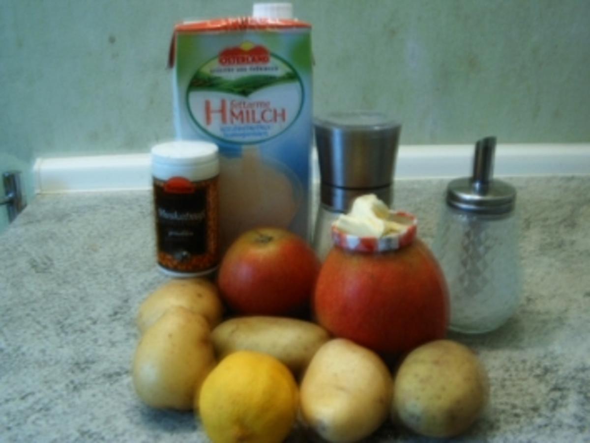 Apfel -Kartoffel -Püree - Rezept
