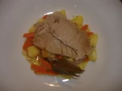 Kalbstafelspitz mit Bouillonkartoffeln und grüner Sauce - Rezept