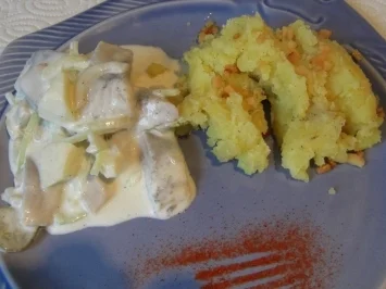 Matjes-Filet nach Hausmannsart - Rezept