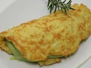 Gefüllter Kartoffelpuffer mit Brokkoli - Rezept