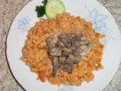 Boeuf Stroganoff - Rezept