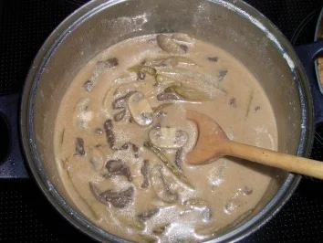 Rezept: Boeuf Stroganoff Boeuf Stroganoff - Rezept