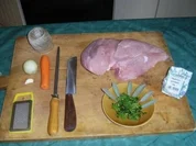 Putenwickelbraten mit Salbei-Kräuterfüllung - Rezept