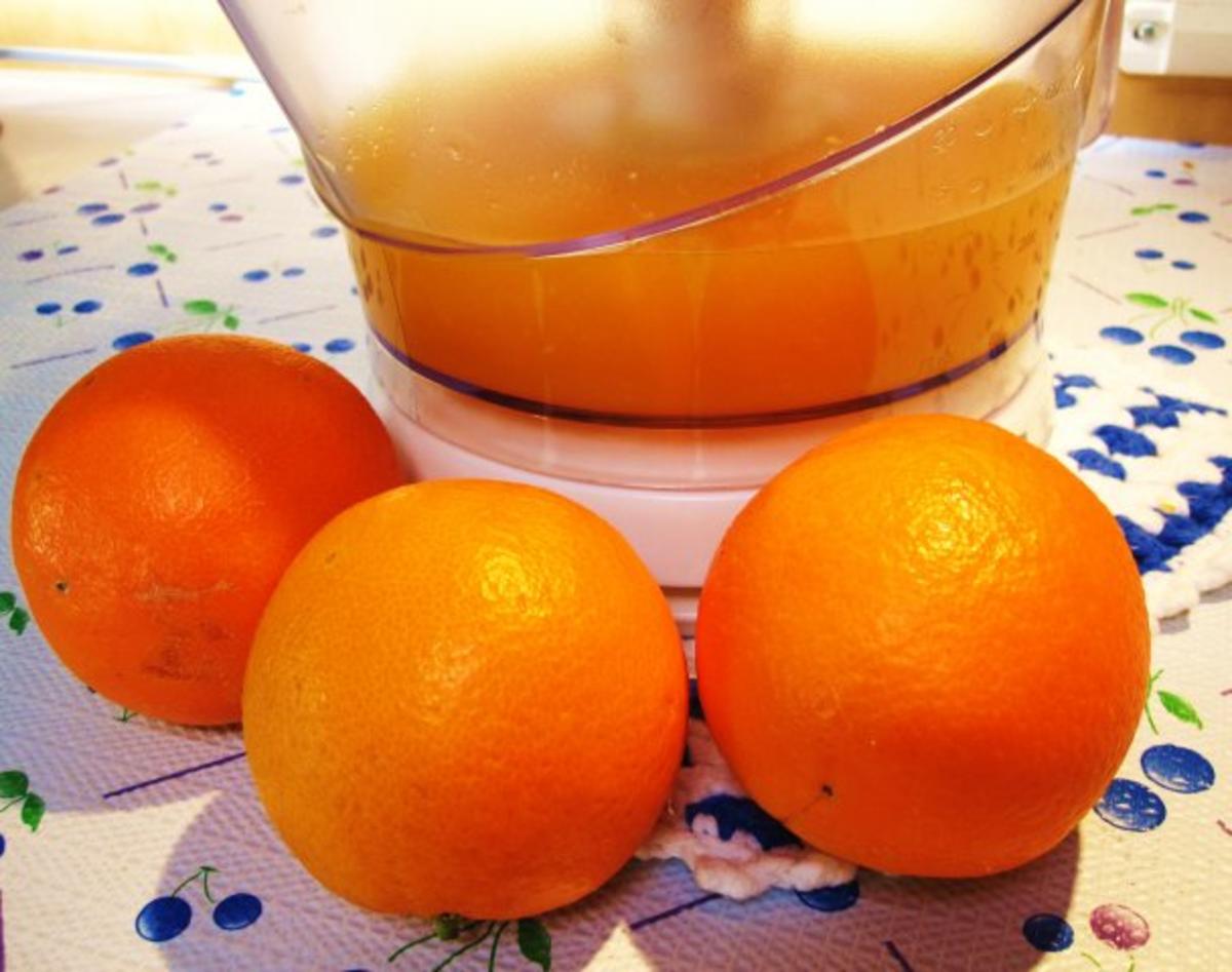 Orangen-Soße zu Eiscreme ... - Rezept - Bild Nr. 2