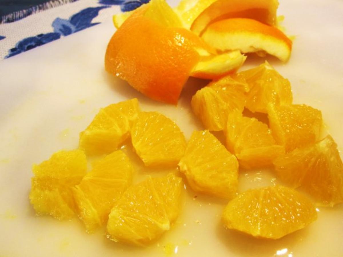 Orangen-Soße zu Eiscreme ... - Rezept - Bild Nr. 4