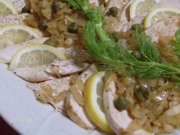 Extravagantes Brüstchen in Fenchelbegleitung - Rezept