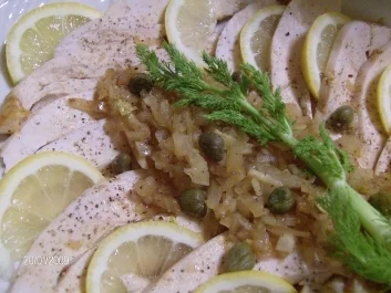 Extravagantes Brüstchen in Fenchelbegleitung - Rezept