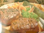 Pfeffersteak in Cognacsoße - Rezept
