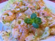 Pomelo trifft Garnelen - Rezept