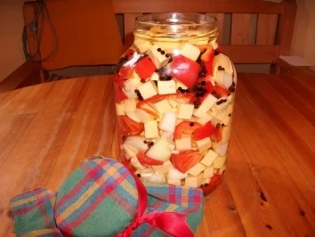 Rezept: Eingelegter Käse Eingelegter Käse - Rezept