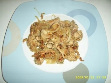 Rezept: Gyros mit Schuss Gyros mit Schuss - Rezept