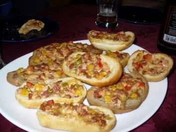 Rezept: Pizzabrötchen Pizzabrötchen - Rezept