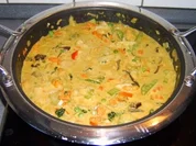 Vegetarisches Kokoscurry - Rezept