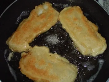 Eglifilets in Bierteig - Rezept - Bild Nr. 3