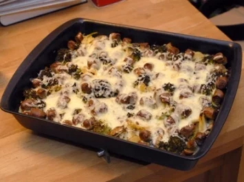 Kartoffel-Bratwurst-Auflauf - Rezept