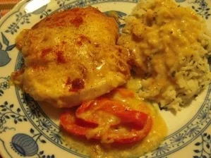 Gratin vom Putenbrustfilet - Rezept